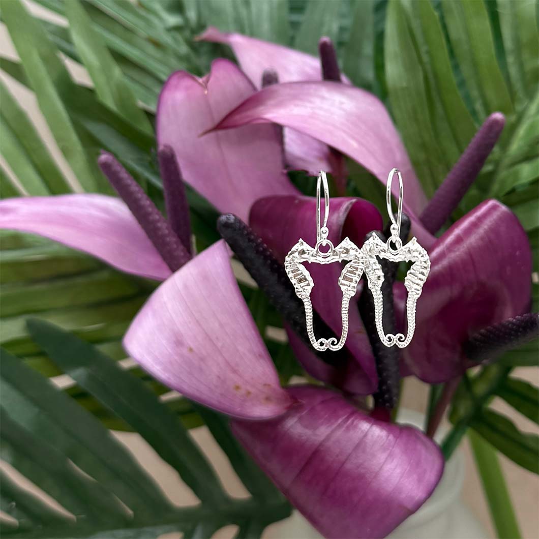Kissing Seahorse Earrings
