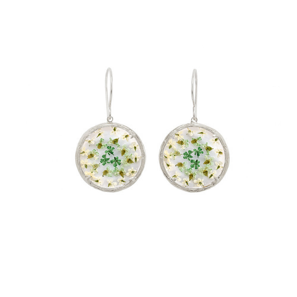 Small Ombre Botanical Earrings