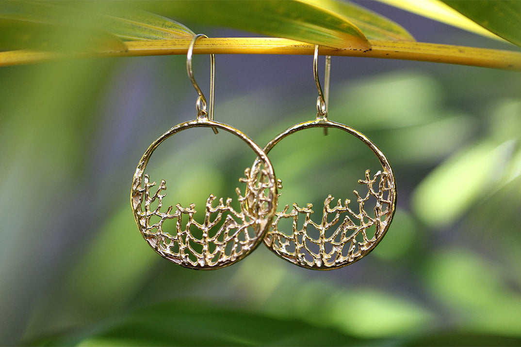 Small Fan Coral Hoop