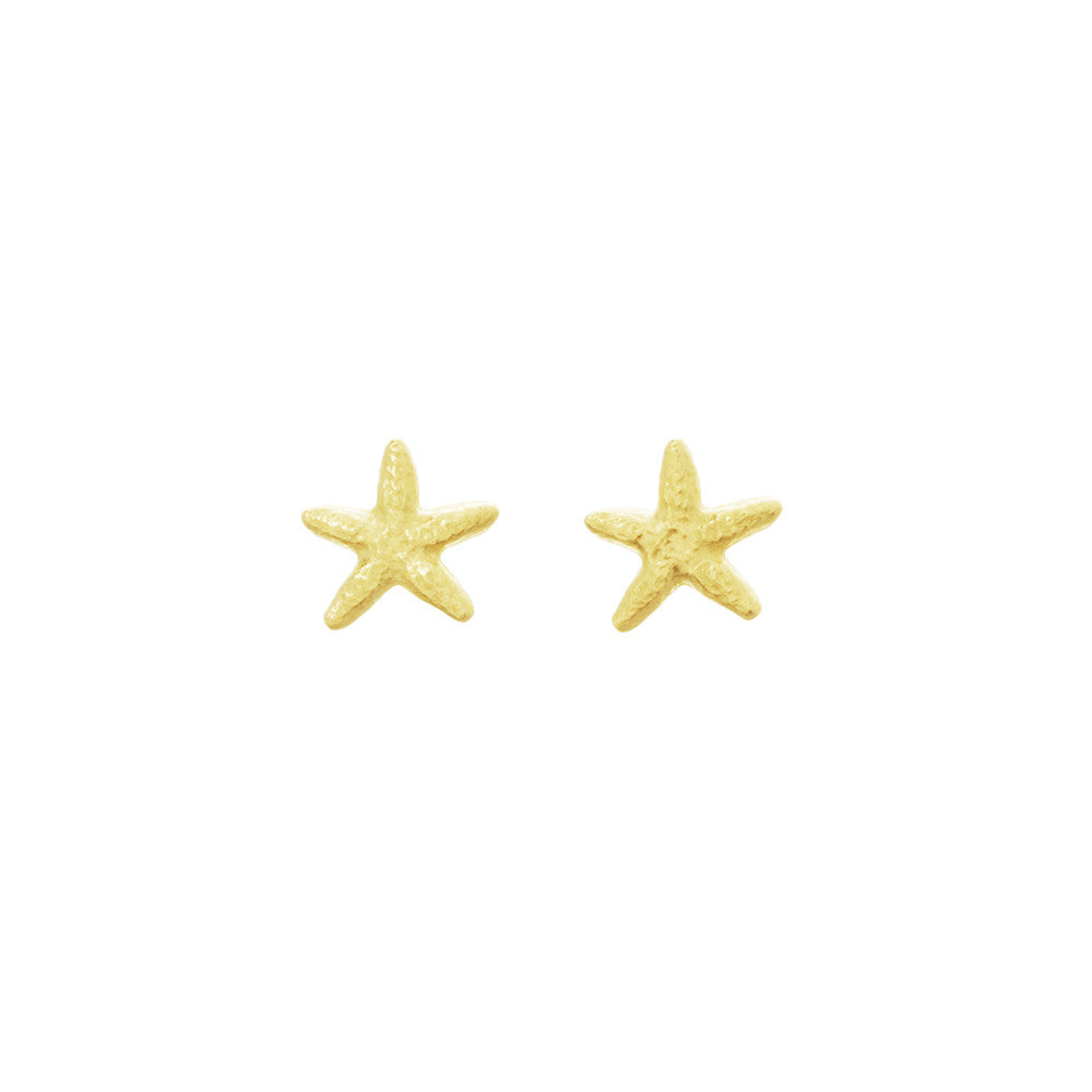 Mini Starfish Stud Earrings