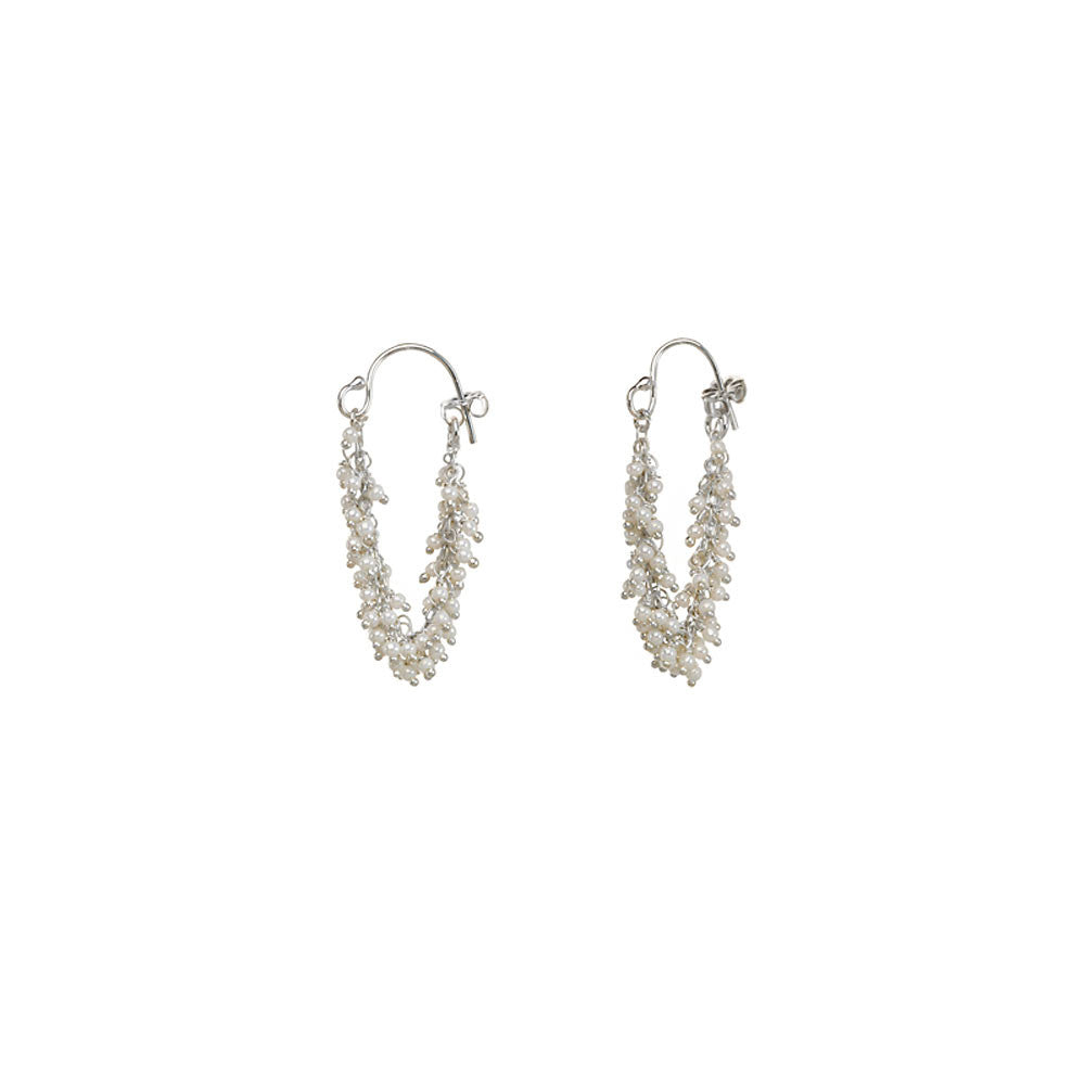 Fringe Hoop Earrings