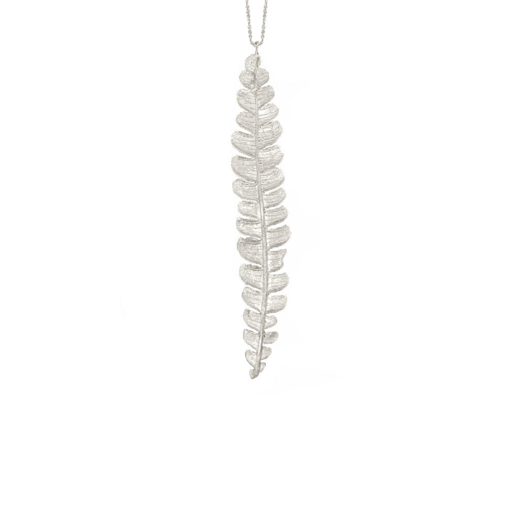 Forest Fern Frond Necklace
