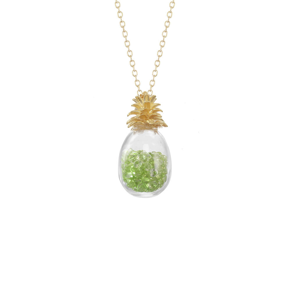 Pineapple Shaker Necklace