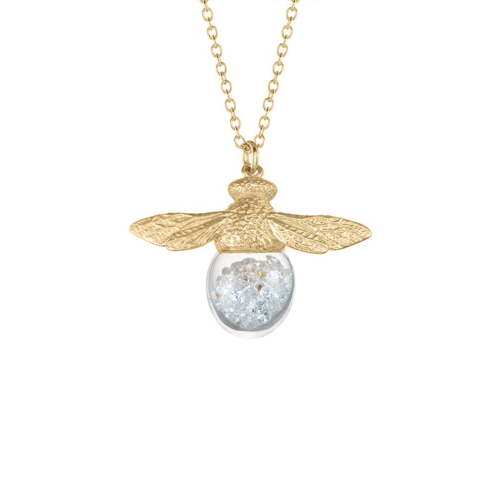 Bee Shaker Necklace