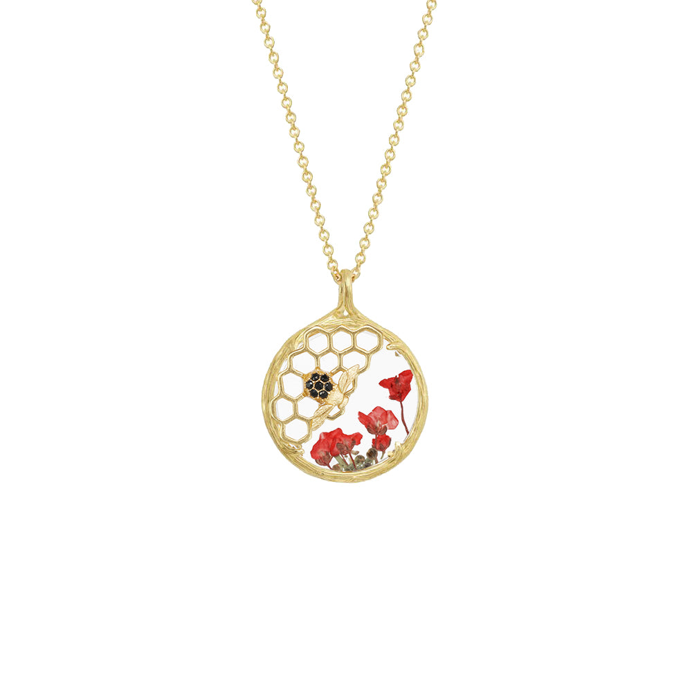 Small Honeycomb Necklace