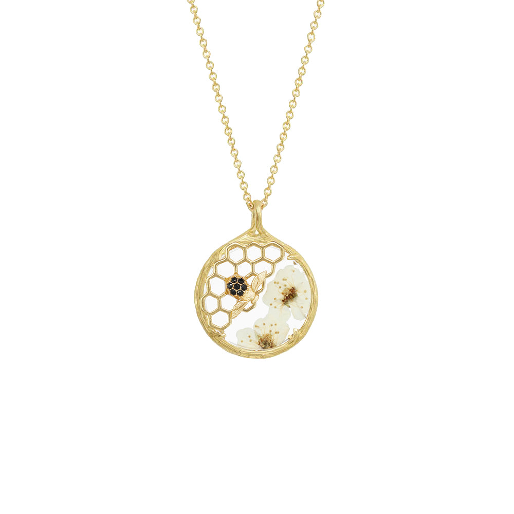 Small Honeycomb Necklace