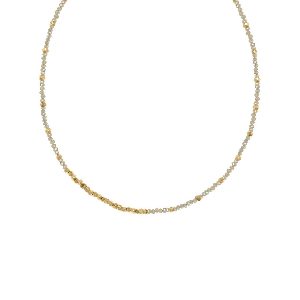 Reverse Gemstone Fade Necklace