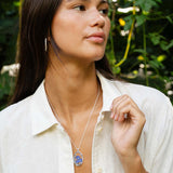 Oval Botanical Necklace