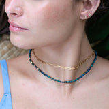 Mini Solitaire Necklace and Earrings Set