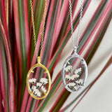 Oval Botanical Necklace