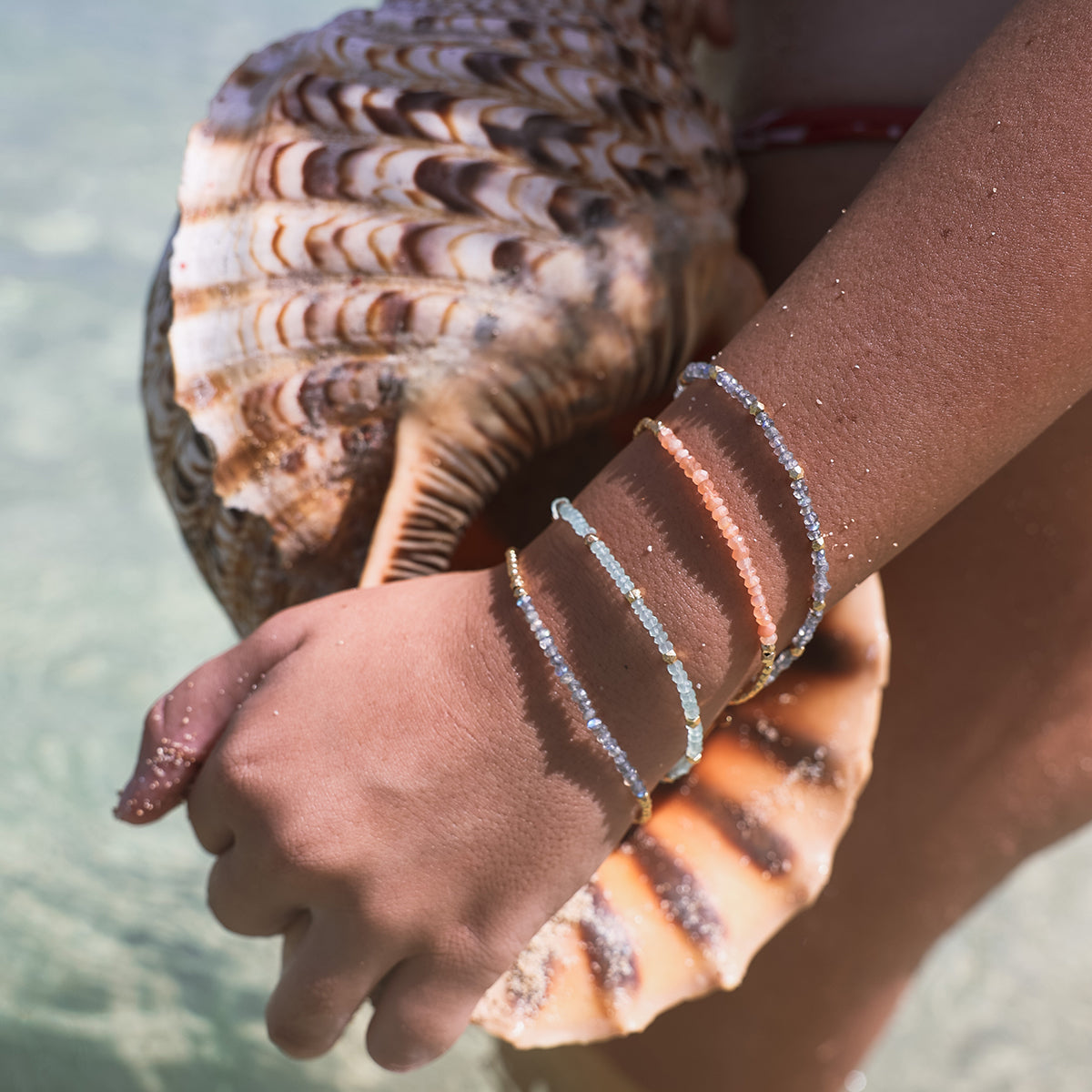Gemstone Station Bracelet
