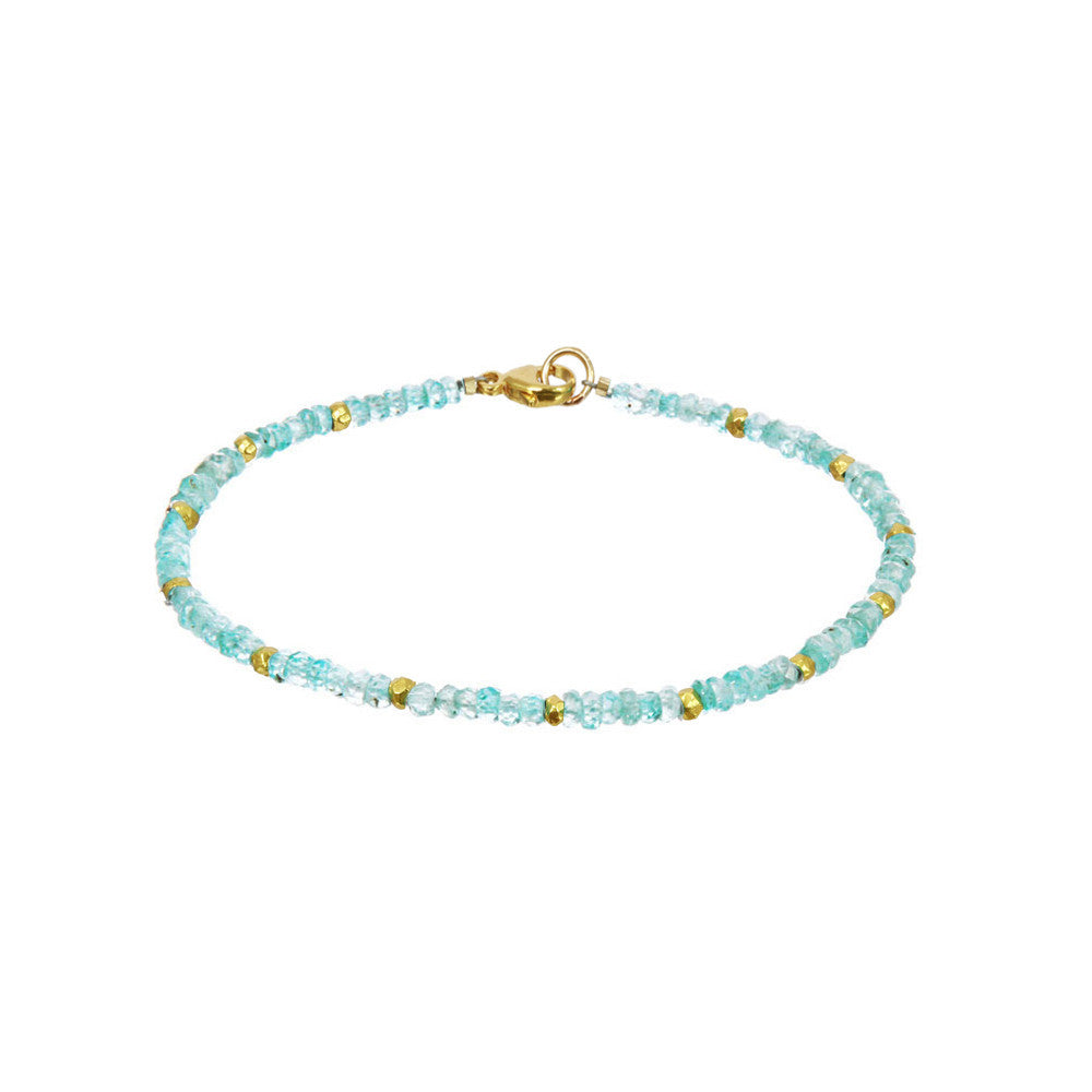 Gemstone Station Bracelet - Select Gold Styles Only