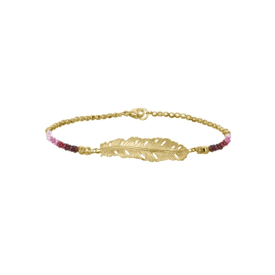 Feather with Fade Bracelet