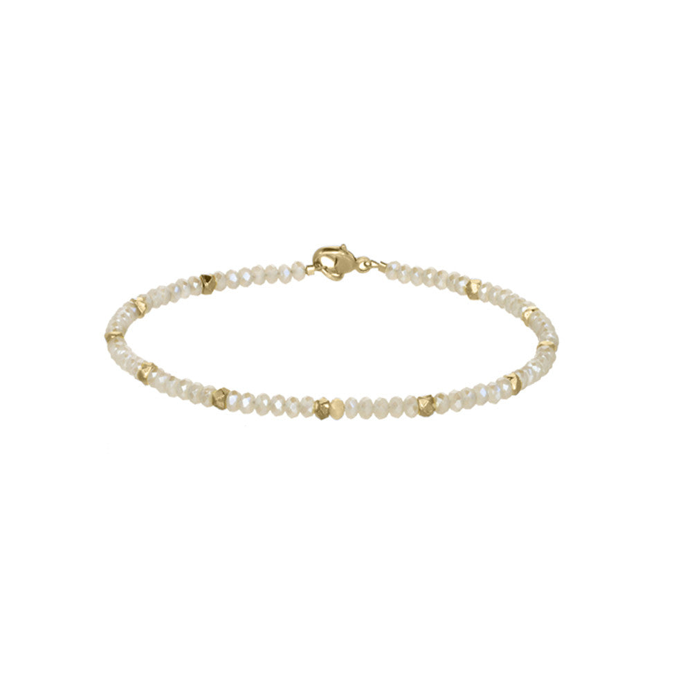 Gemstone Station Bracelet - Select Gold Styles Only