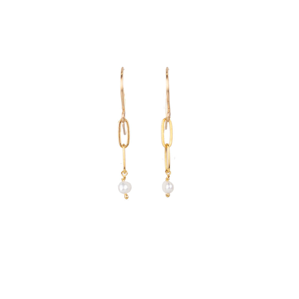 Makiki Double Link Earrings