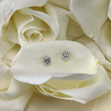 Solitaire Stud Earrings