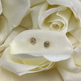 Solitaire Stud Earrings