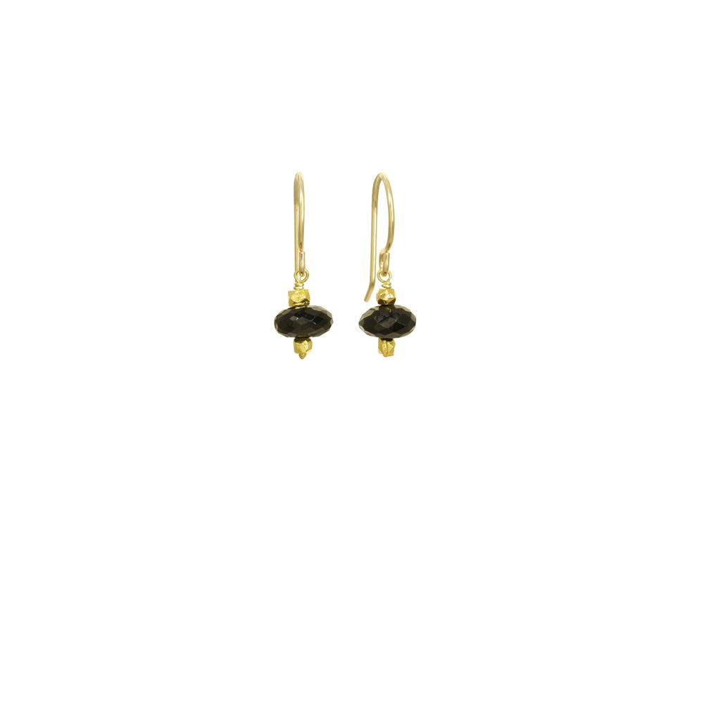 Large Rondelle Earrings