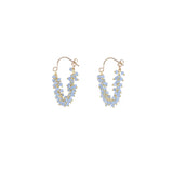 Fringe Hoop Earrings