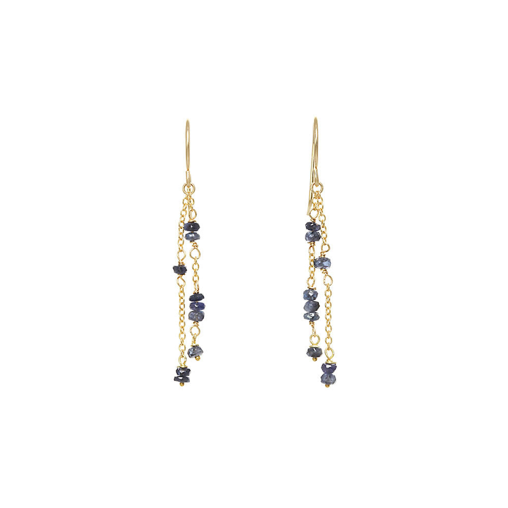 Short Rondelle Chain Earrings - Select Styles Only