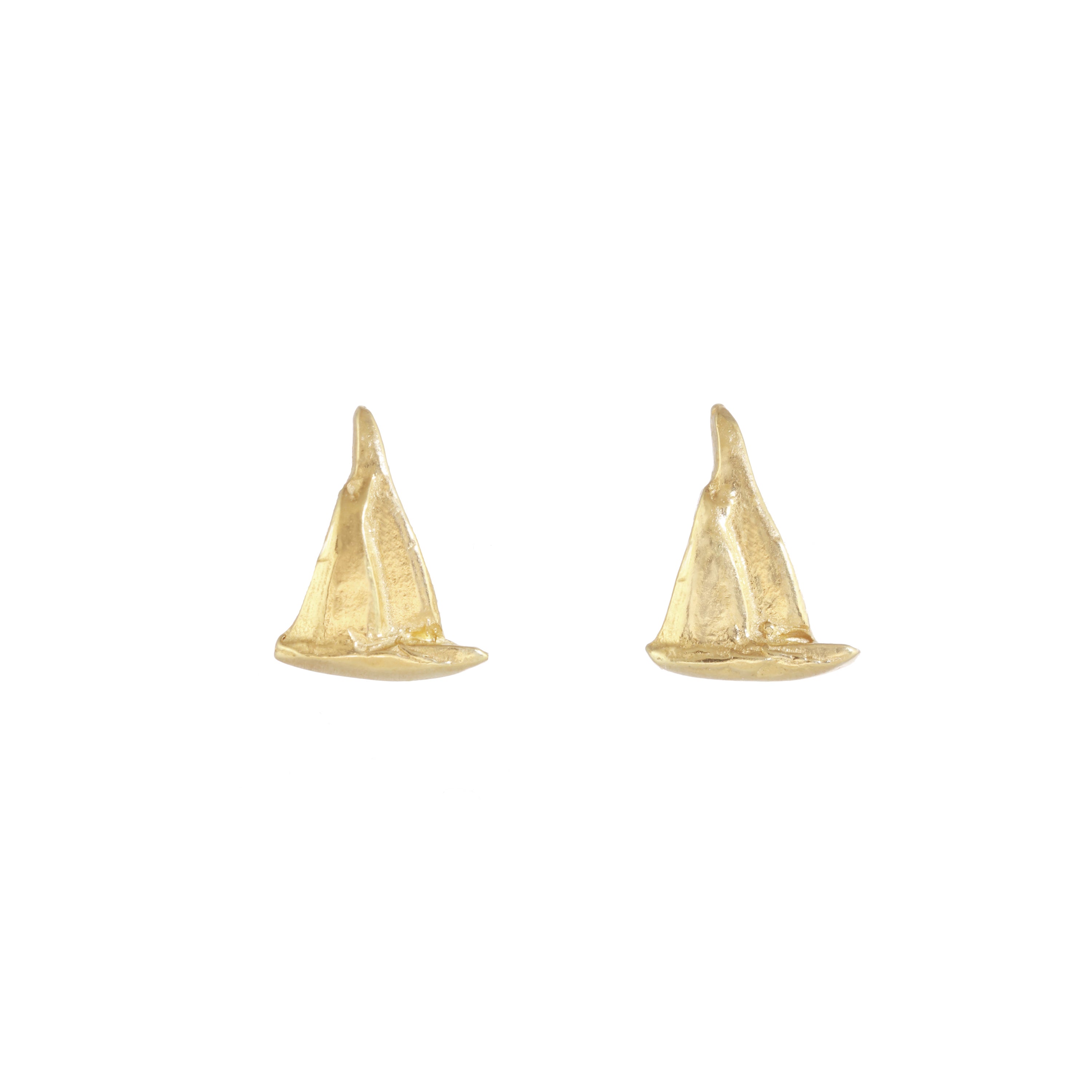 Mini Sailboat Earring Posts | Makai | Handmade in Hawaii