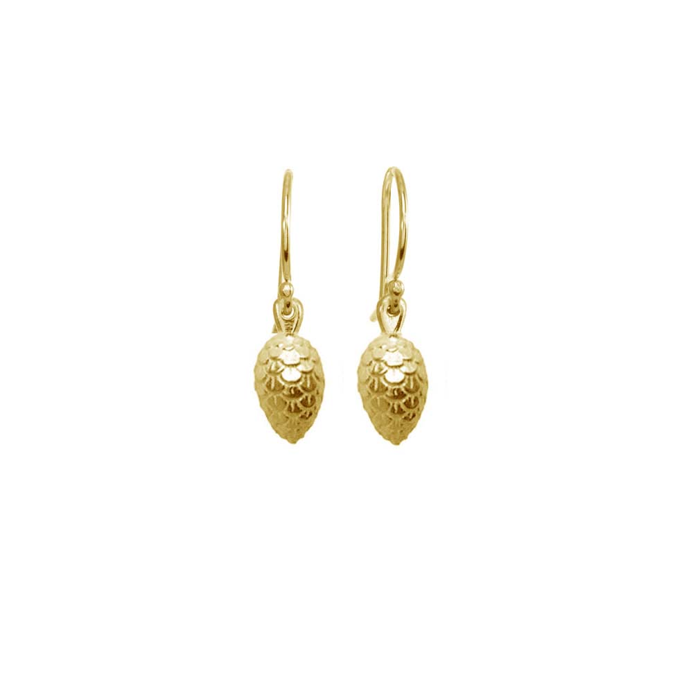 Mini Pinecone Earrings