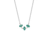 3 Large Rondelle Necklace