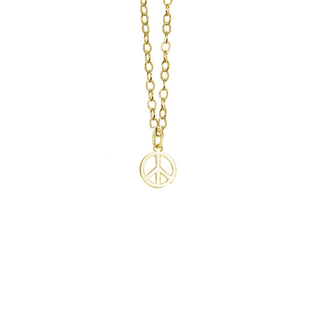 Peace Sign Necklace