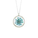 Large Plated Botanical Necklace - Select Styles Only