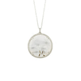 Large Plated Botanical Necklace - Select Styles Only