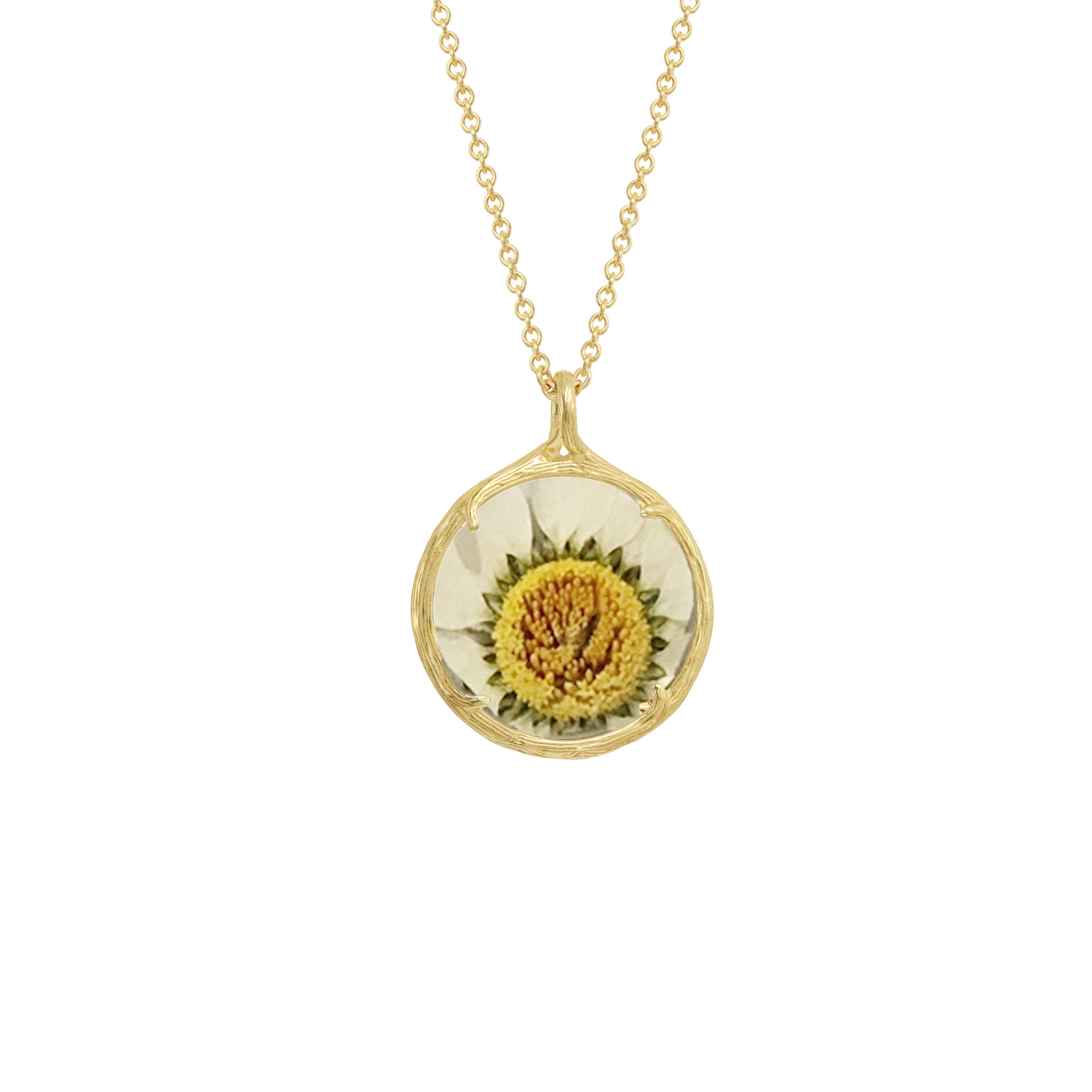 Birthmonth Flower Small Botanical Necklace - Select Styles Only (18K Gold Vermeil)