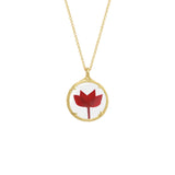 Small Botanical Necklace - Select Styles Only (18k Gold Vermeil)