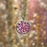 Small Heather Necklace - Gold and Silver Plate