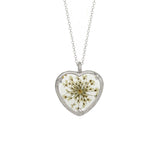 Botanical Heart Necklace - Selected Styles Only