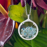 Small Custom Birthstone Shaker Necklace