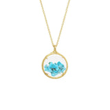 Small Birthstone Shaker Necklace - Aloha for Maui