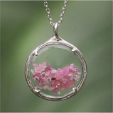 Small Birthstone Shaker Necklace - Aloha for Maui