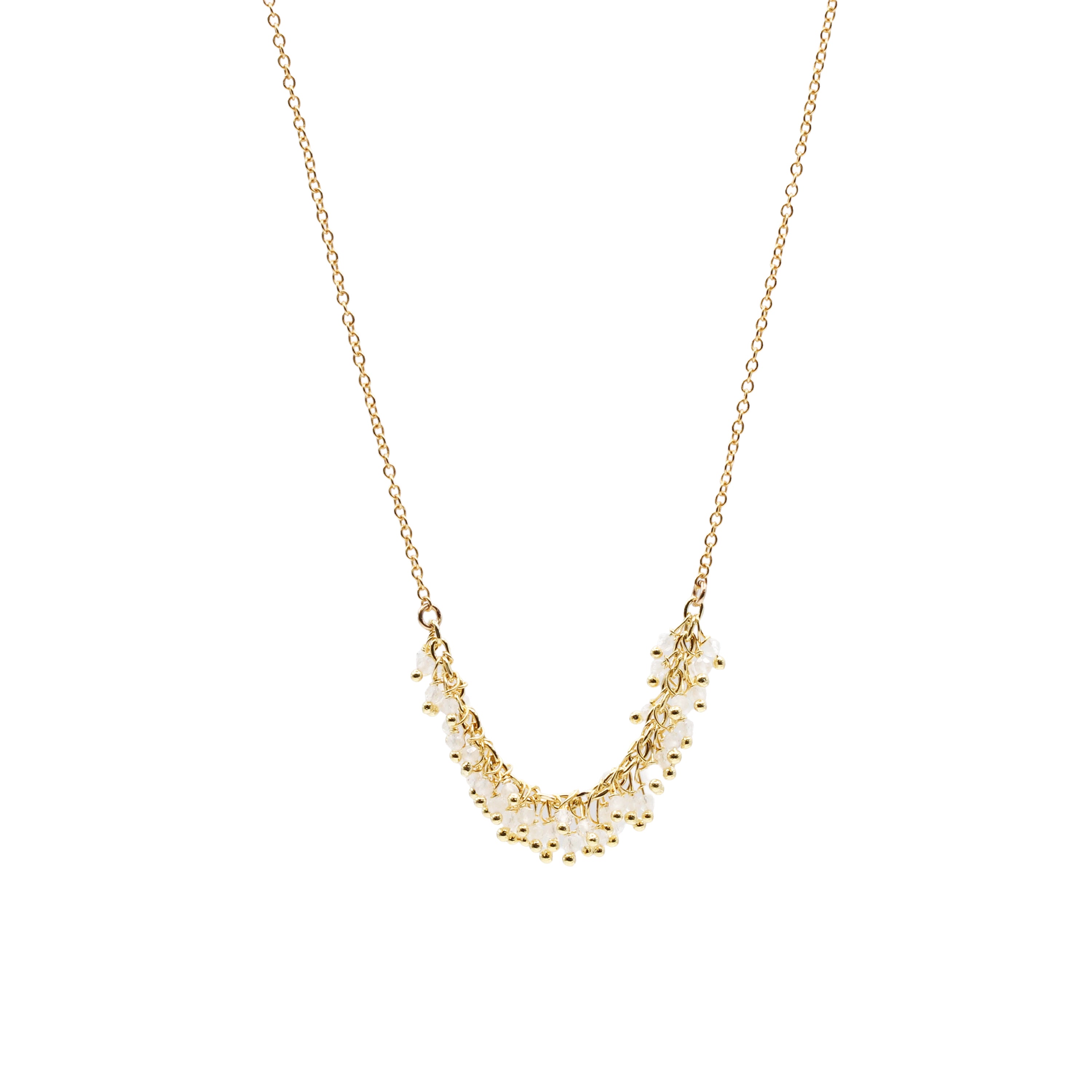 Short Horizontal Fringe Necklace | Made in Hawaii