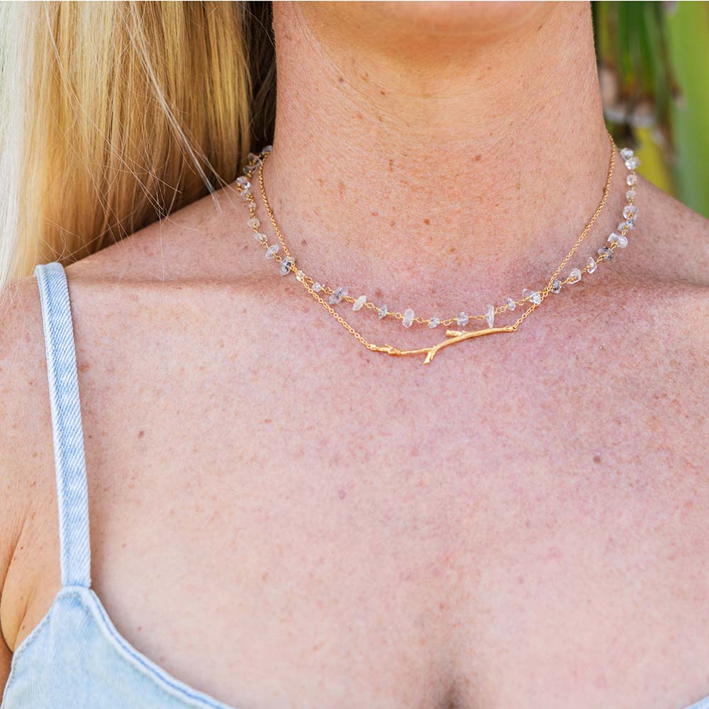 Horizontal Branch Necklace