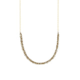 Gemstone Rondelle Necklace - 18K Gold Vermeil - Select Styles Only