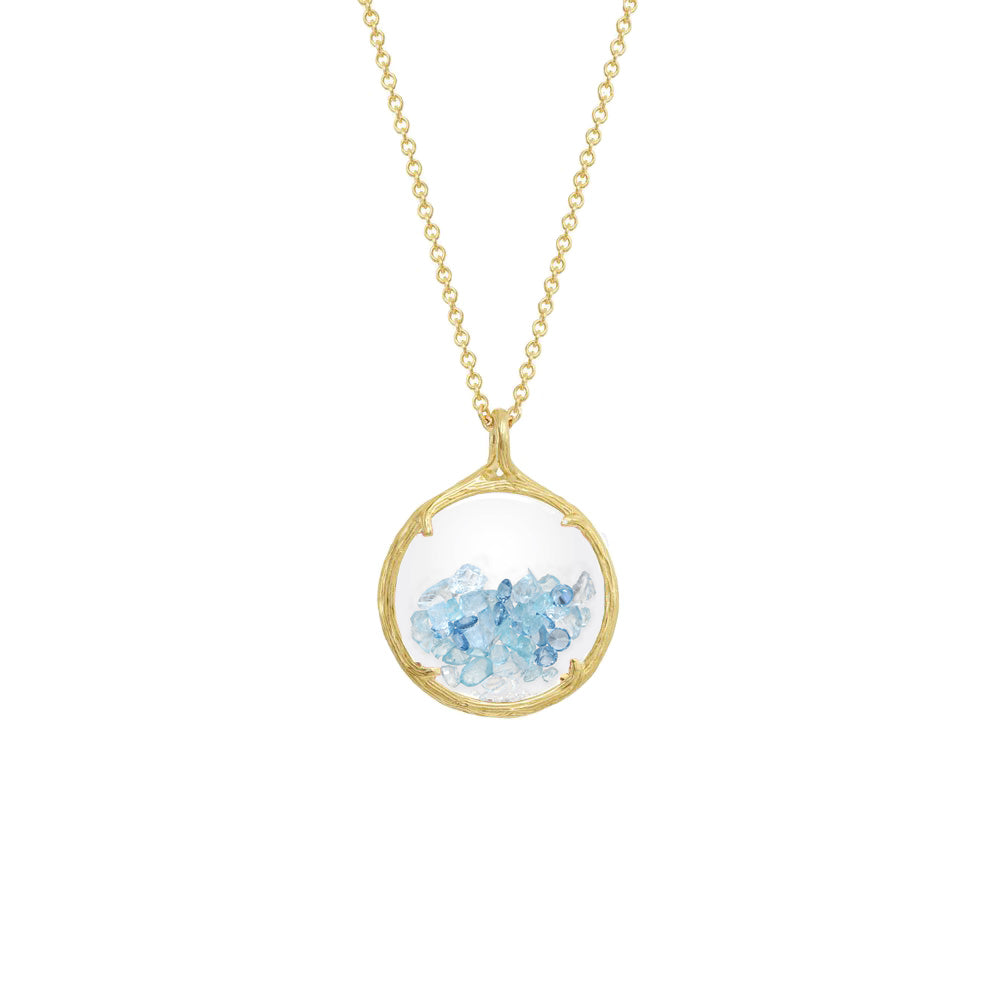 Small Shaker Birthstone Necklace - Select Styles Only