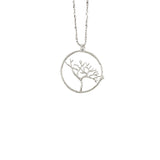 Branch Circle wth Seagrass Necklace