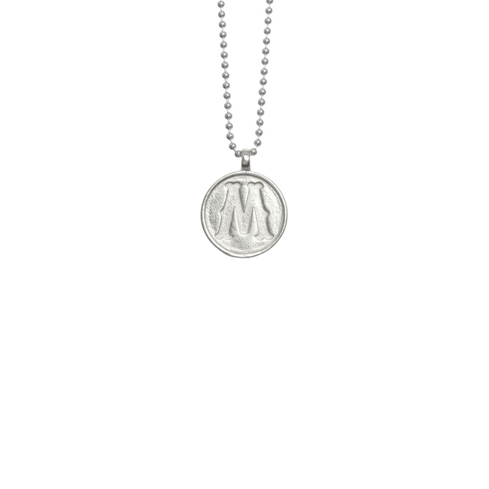 Charm Necklace - "M"
