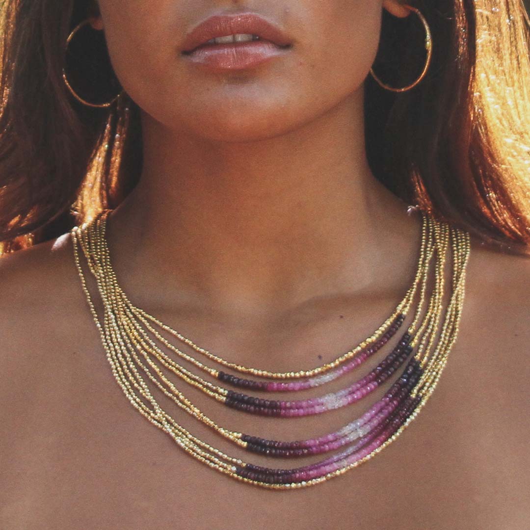 Gemstone Fade Necklace