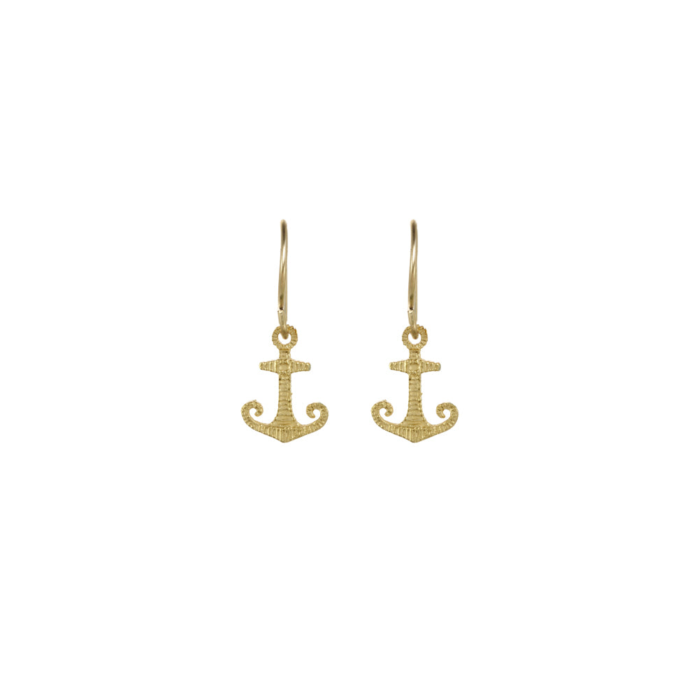 Anchor Dangle Earrings | Makai | Handmade in Hawaii