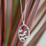 Oval Botanical Necklace
