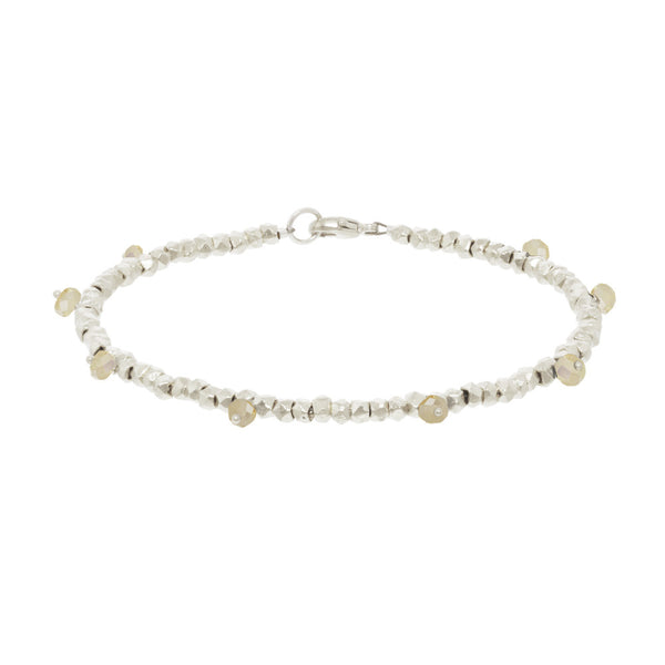 Beaded Rondelle Bracelet