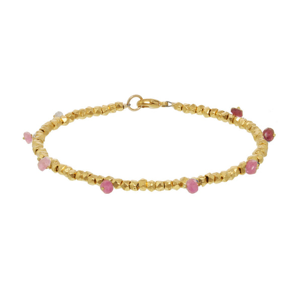 Beaded Rondelle Bracelet