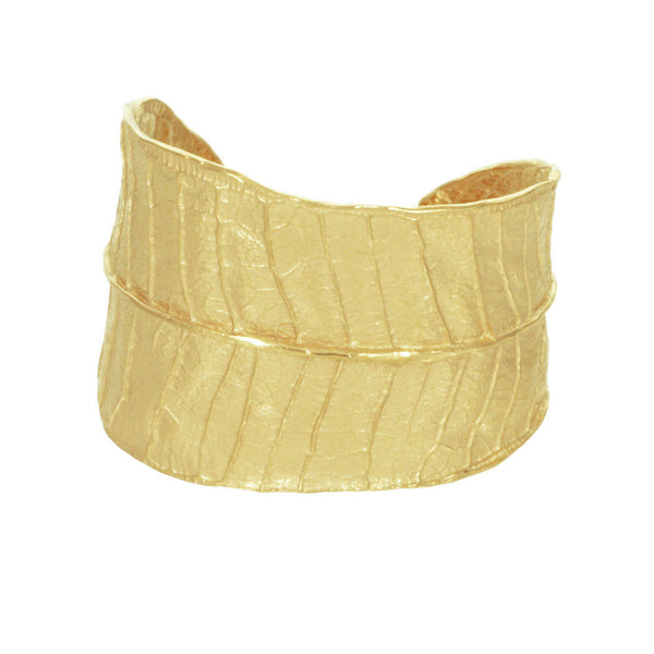 Plumeria Cuff Bracelet