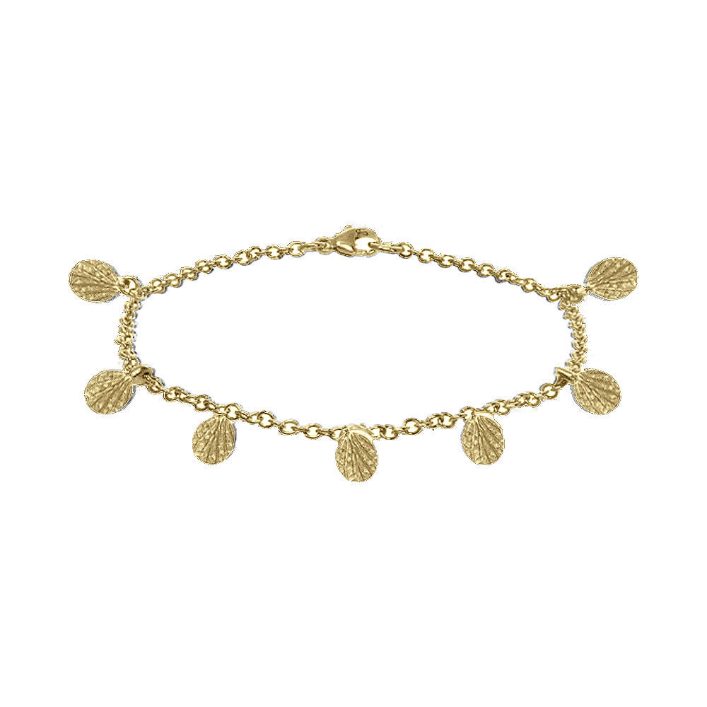 7 Mini Petal Charm Bracelet